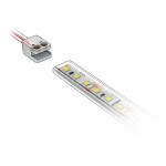 Conector estanco atornillable con cable de 100cm para tira LED 230V de 12mm